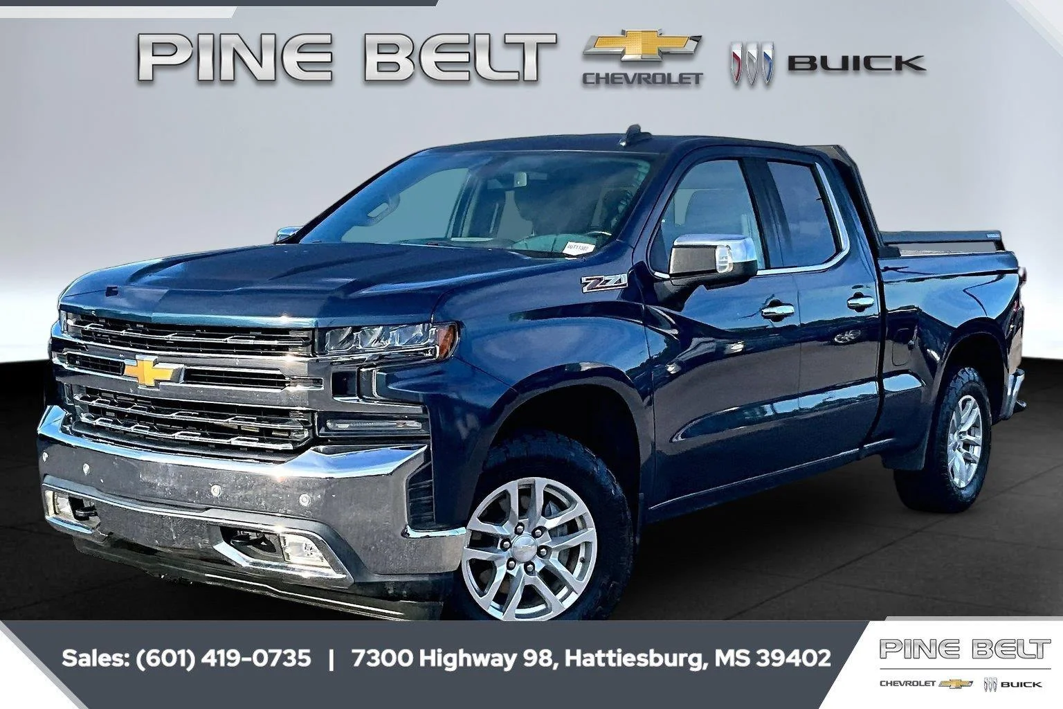 Used 2019 Northsky Blue Metallic Chevrolet LTZ image 11