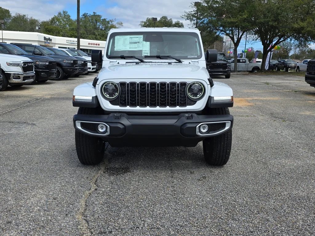 New 2026 Bright White Clear-Coat Exterior Paint Jeep Sahara image 9
