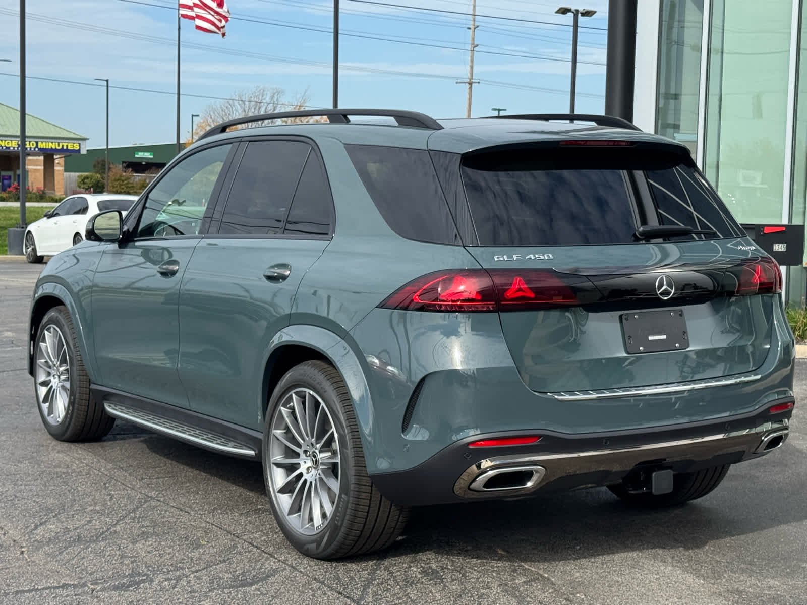 New 2027 Dark Petrol Mercedes-Benz GLE 450 image 7