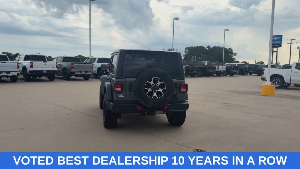 Used 2021 Gray Jeep Rubicon image 7