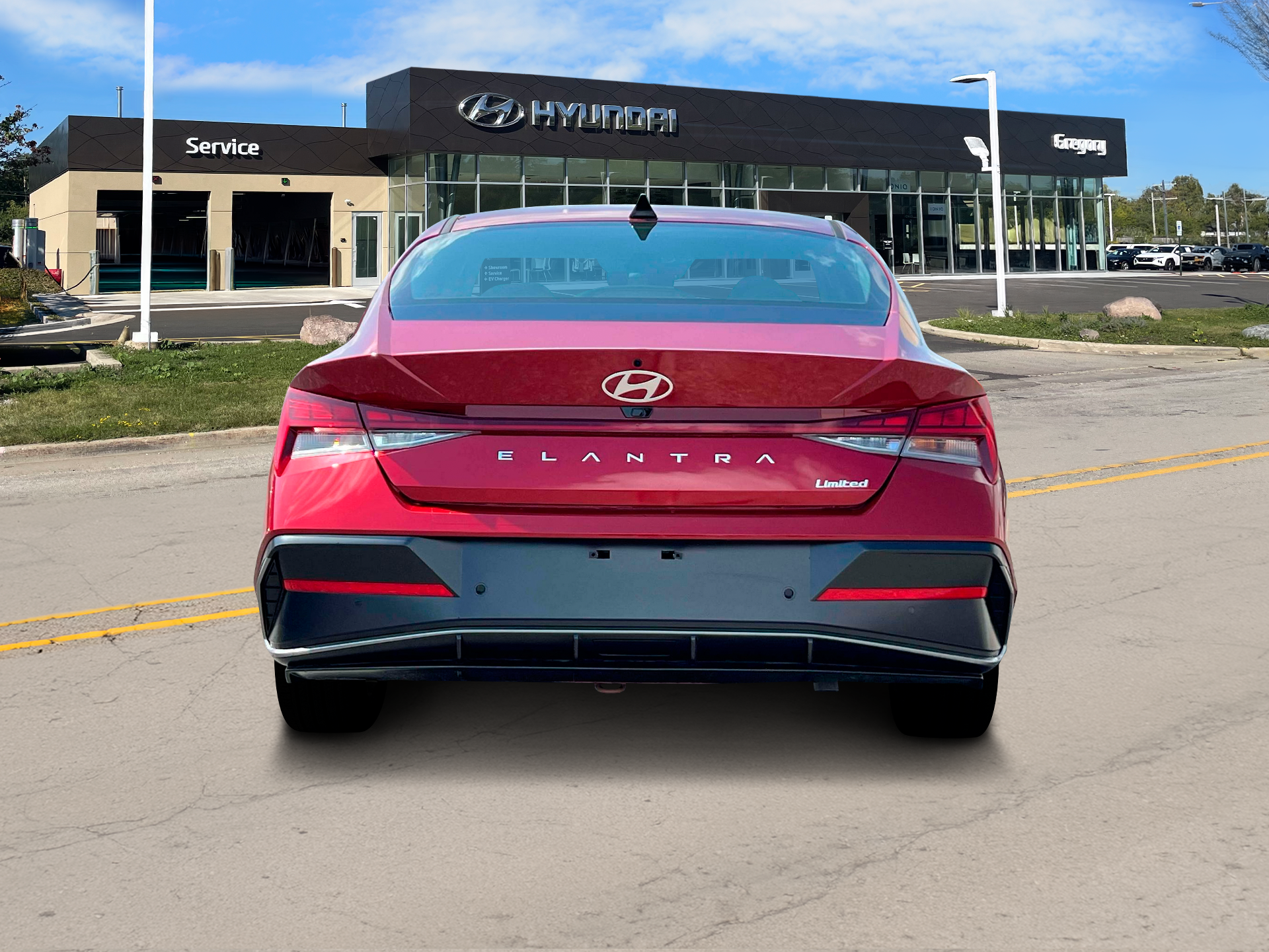 New 2025 Red Hyundai Limited image 6