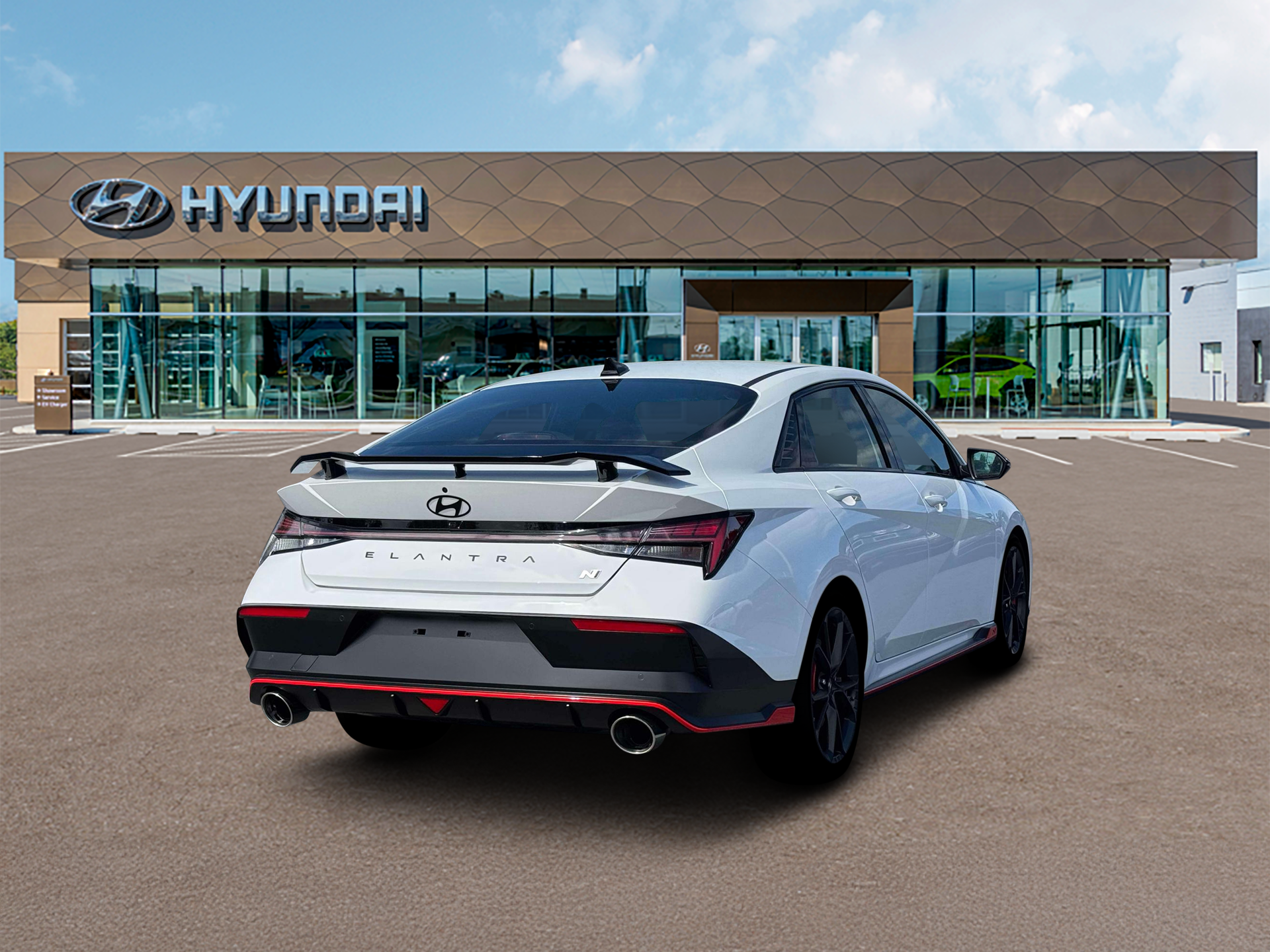 New 2026 Atlas White Hyundai Sedan image 7