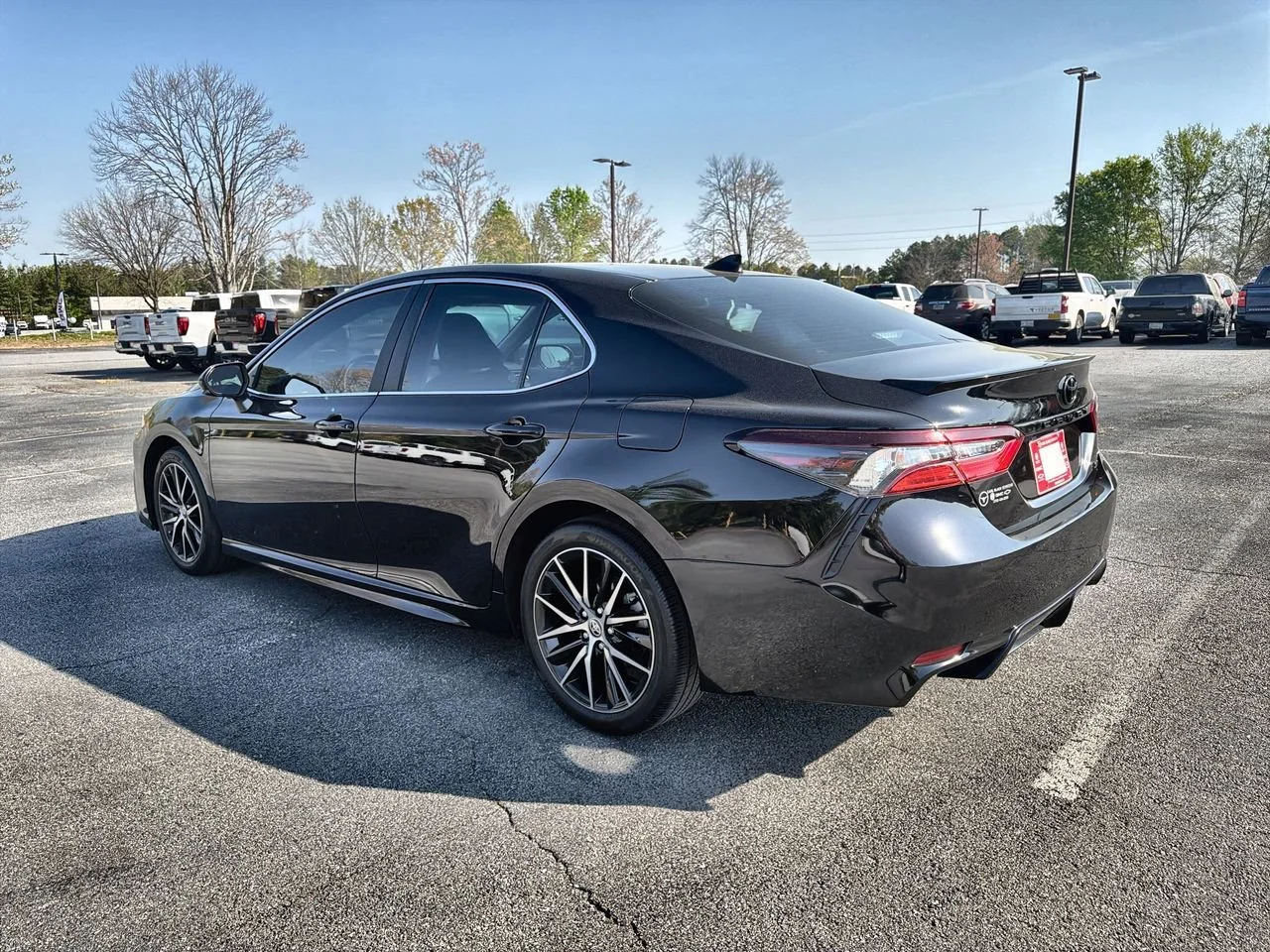 Used 2024 Black Toyota SE image 6