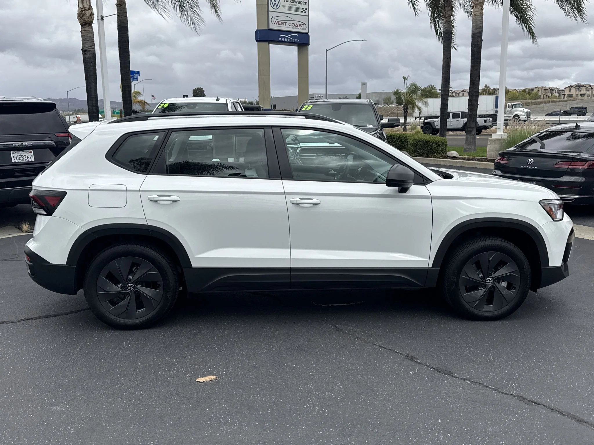 Certified Used 2025 Pure White Volkswagen S image 9