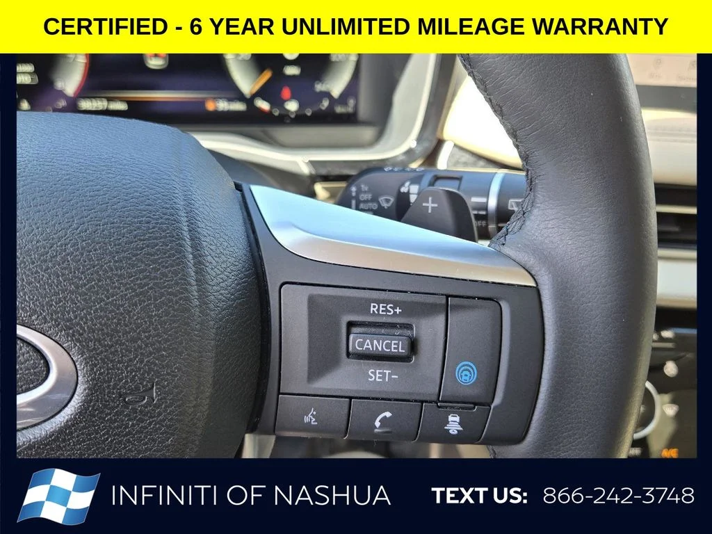Certified Used 2023 Blue INFINITI LUXE image 32