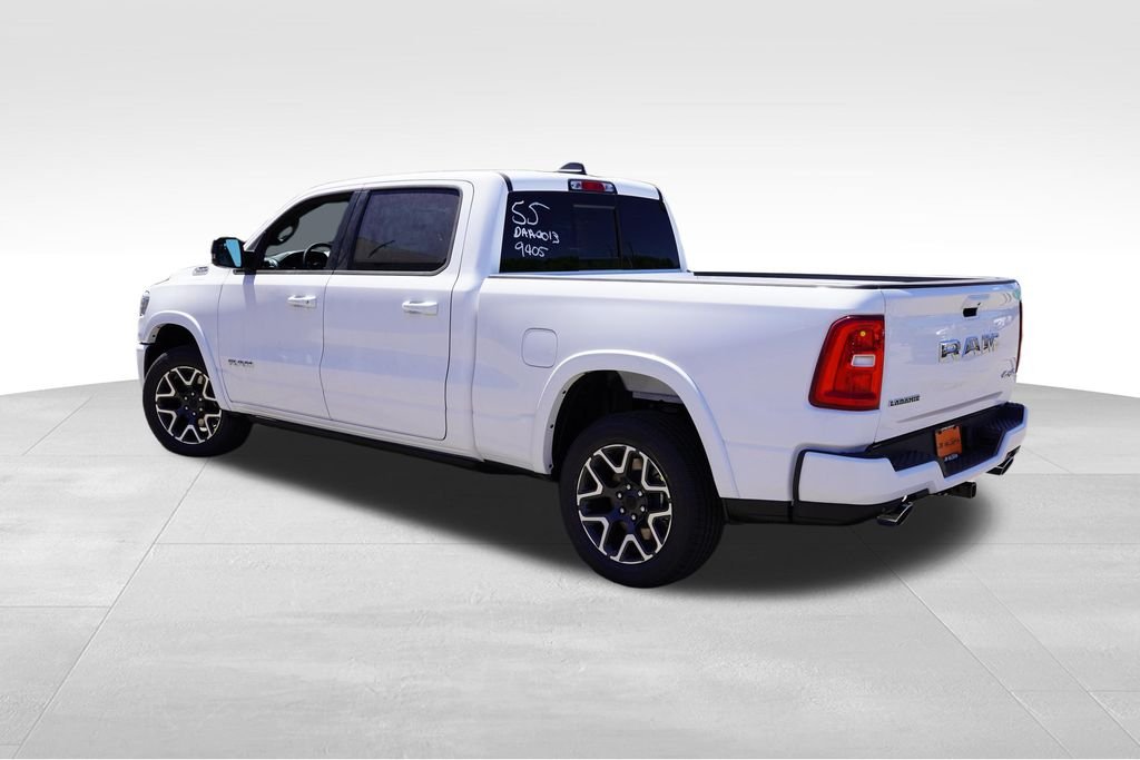 New 2026 Bright White Clear-Coat Exterior Paint RAM Laramie image 5
