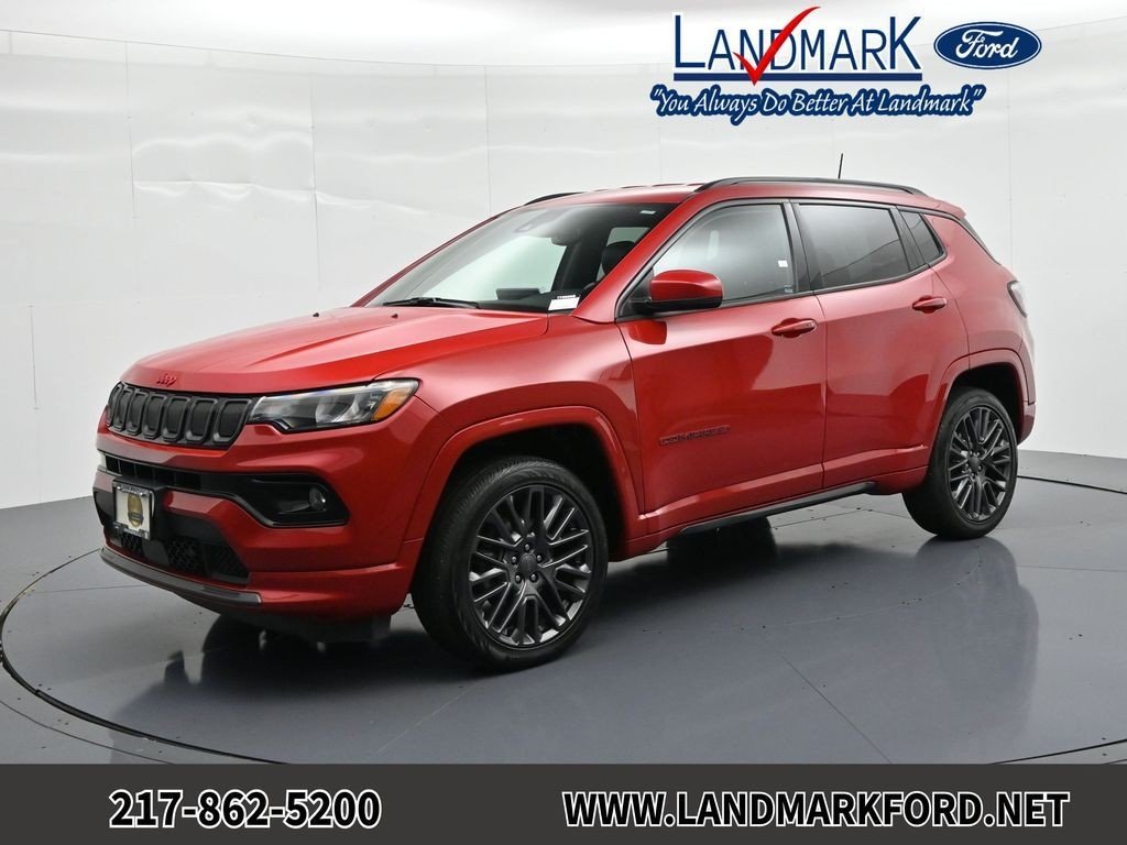 Used 2022 Red Line Jeep Limited image 1
