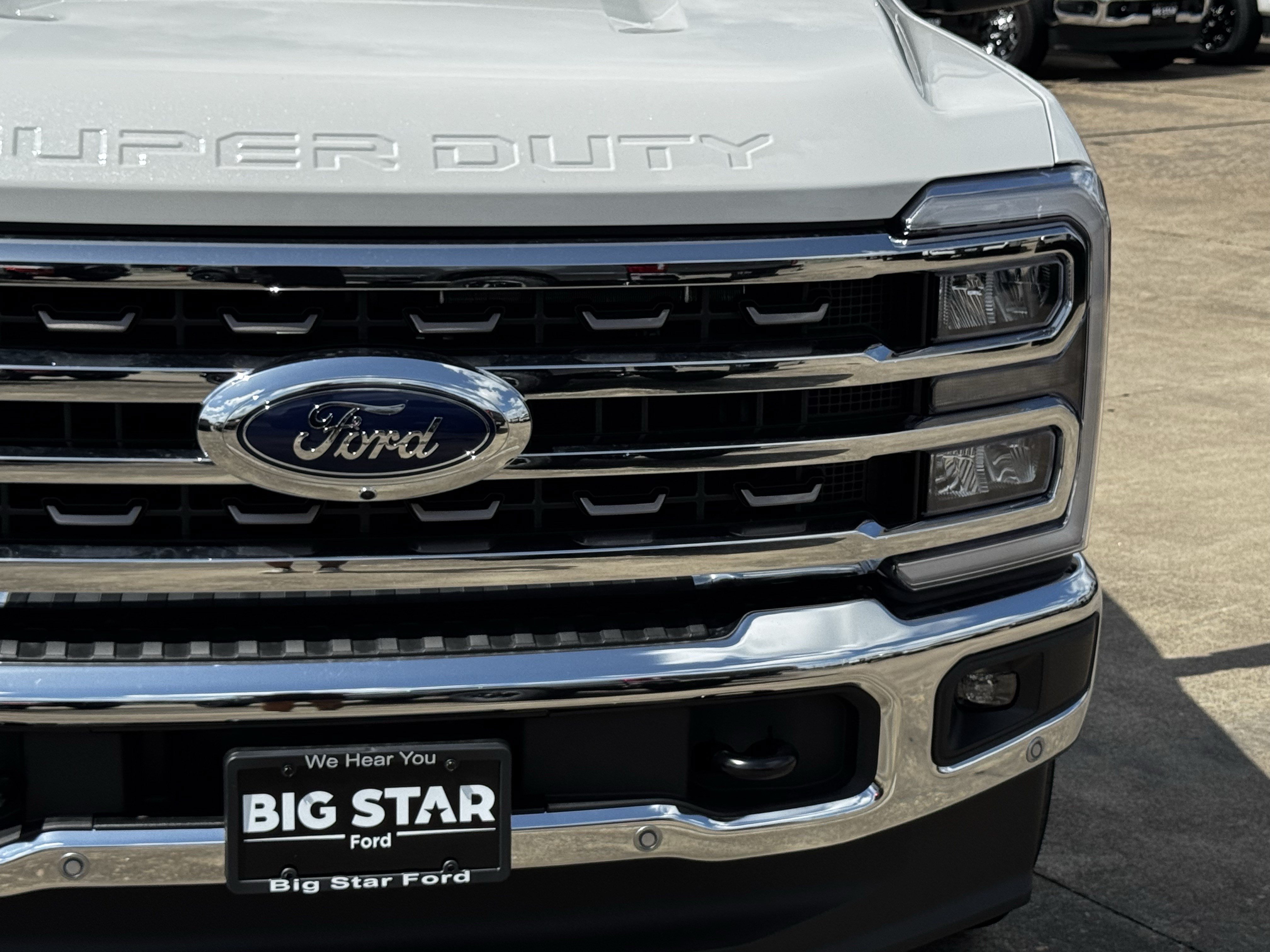 New 2026 Star White Metallic Tri-Coat Ford King Ranch image 4