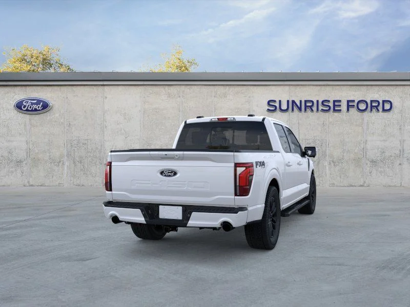 New 2026 Star White Metallic Tri-Coat Ford Lariat® image 8