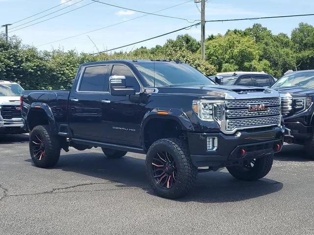 Used 2021 EBONY TWILIGHT METALLIC GMC Denali image 1