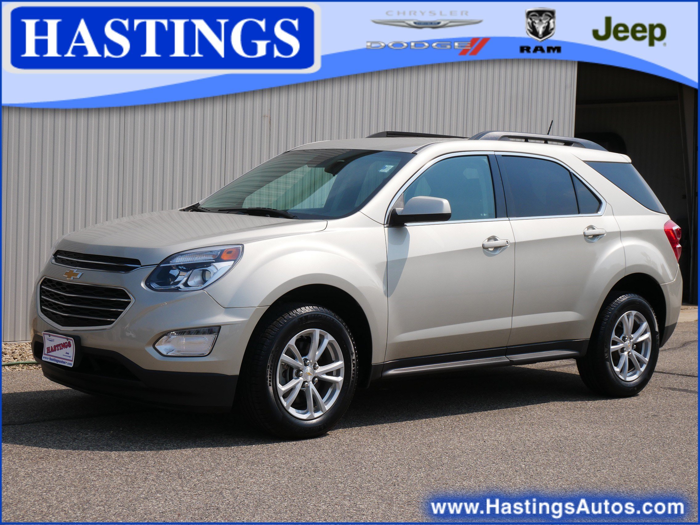 Used 2016 Champagne Silver Metallic Chevrolet LT image 1