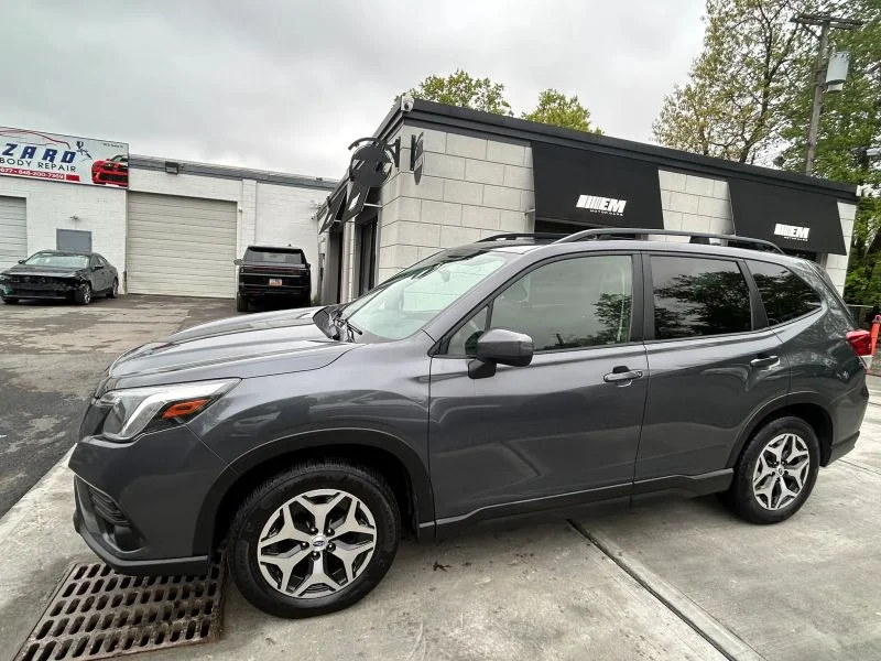 Used 2022 Gray Subaru Premium Sport Utility 4D image 4