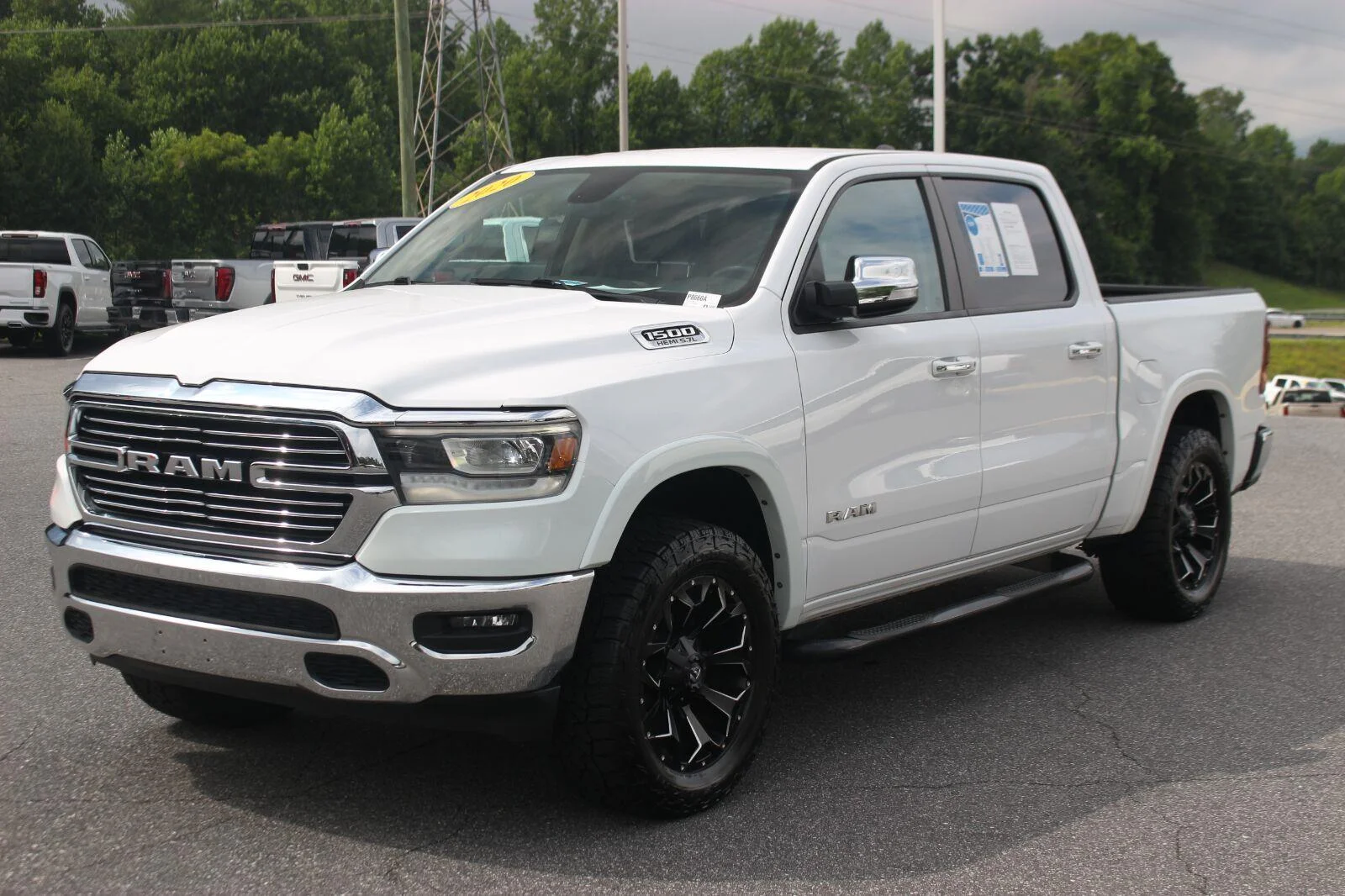 Used 2020 White Ram Laramie image 3