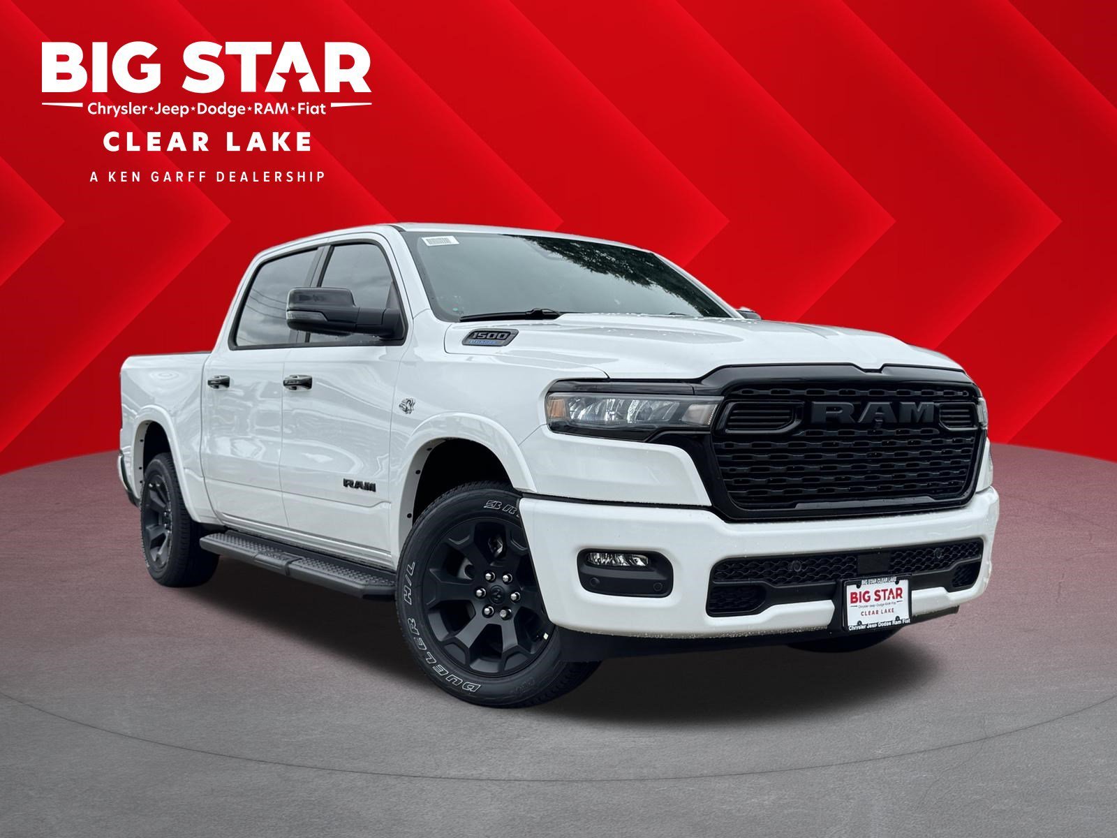 New 2026 Bright White Clear-Coat Exterior Paint RAM Lone Star image 1