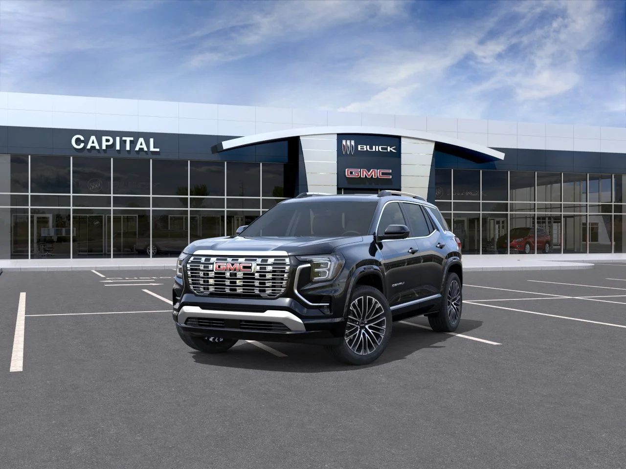 New 2026 EBONY TWILIGHT METALLIC GMC AWD Denali image 8
