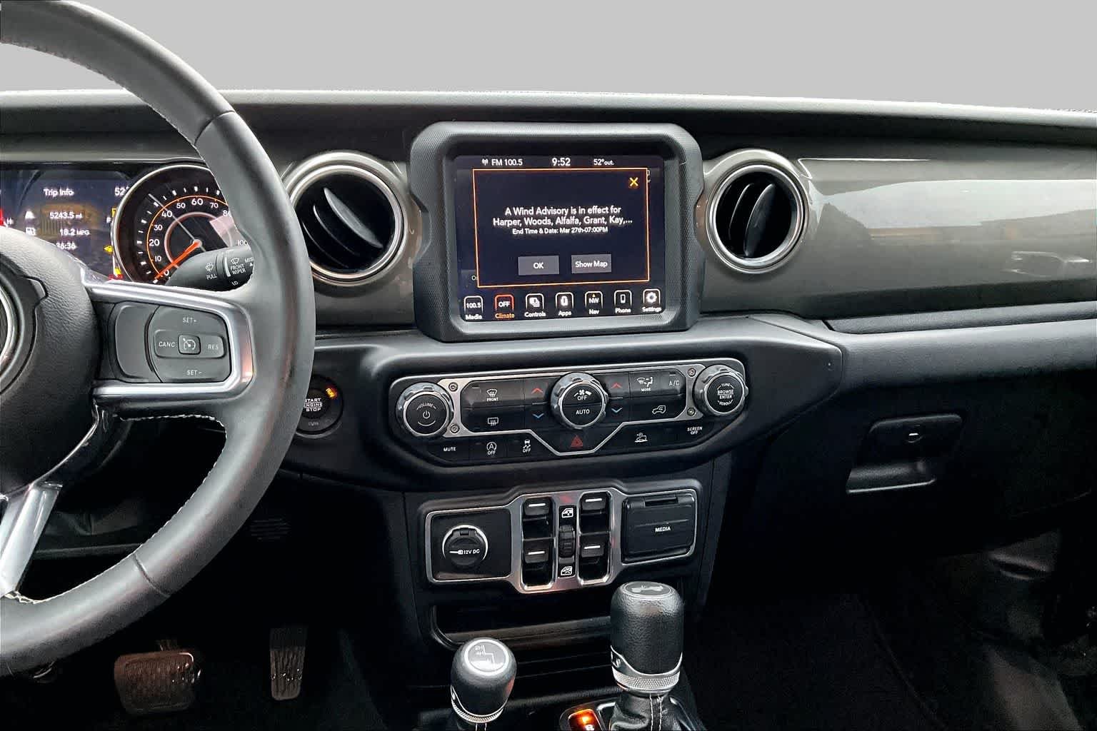 Used 2023 Black Clearcoat Jeep Sahara image 7