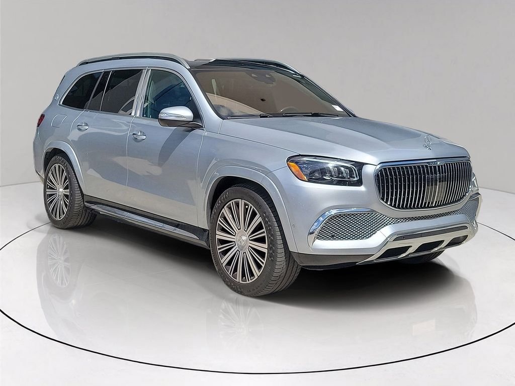 Certified Used 2023 Silver Mercedes-Benz Maybach GLS 600 image 1