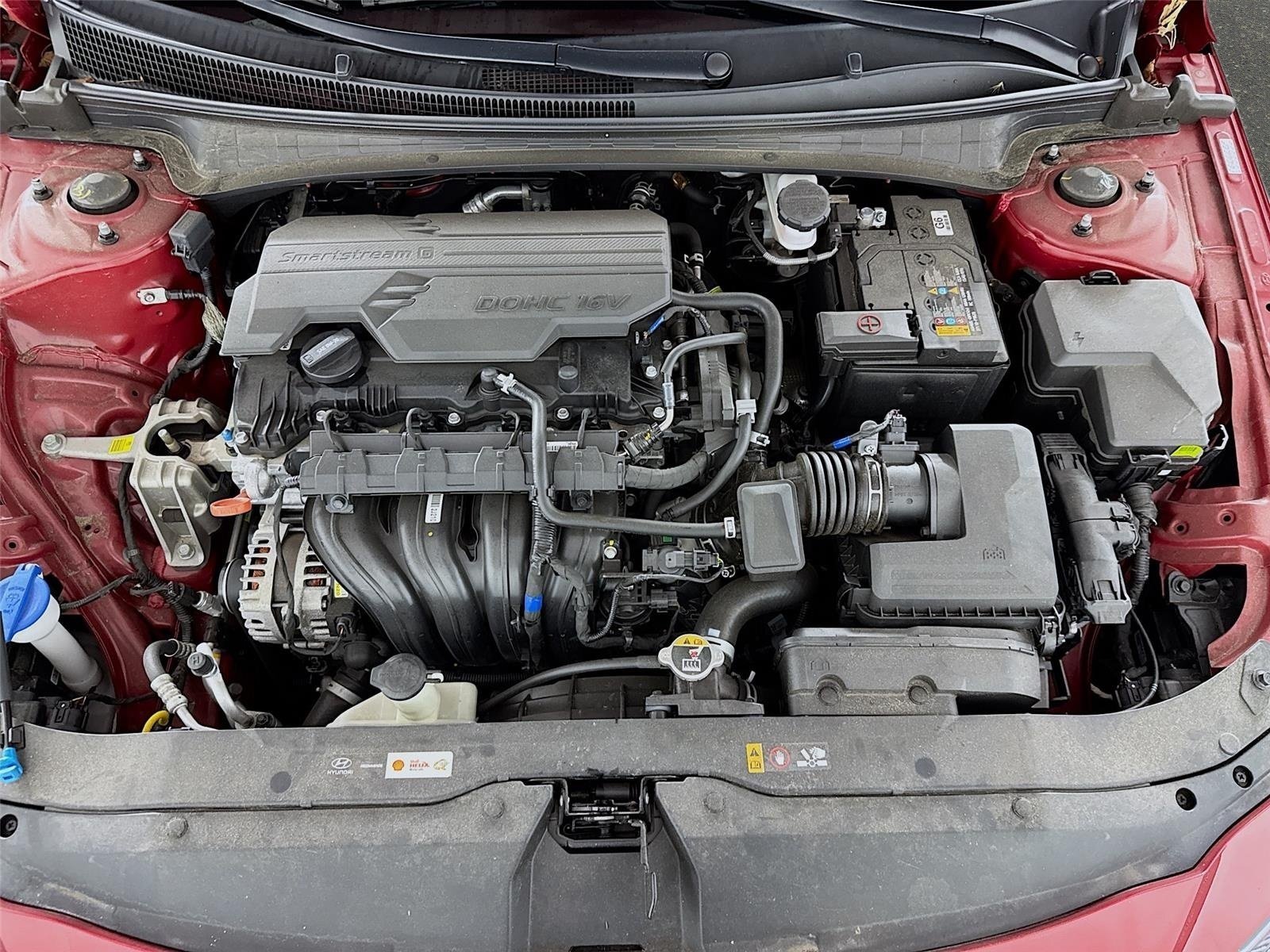 Used 2024 Ultimate Red Hyundai SEL image 28