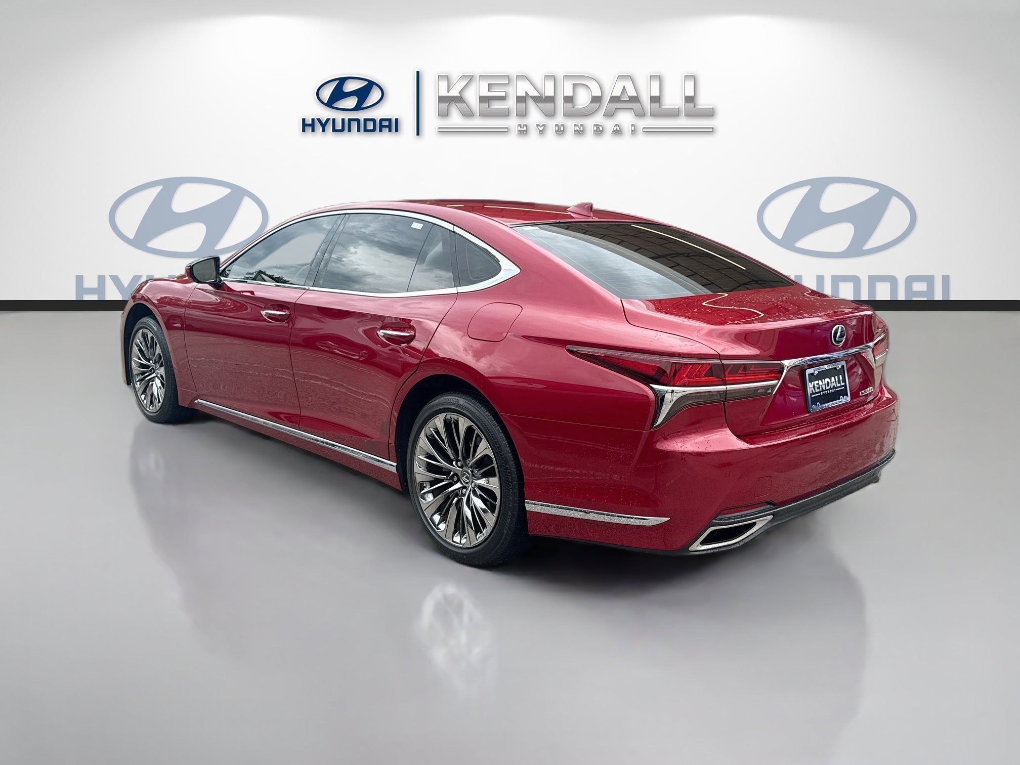 Used 2020 Matador Red Mica Lexus LS 500 image 4