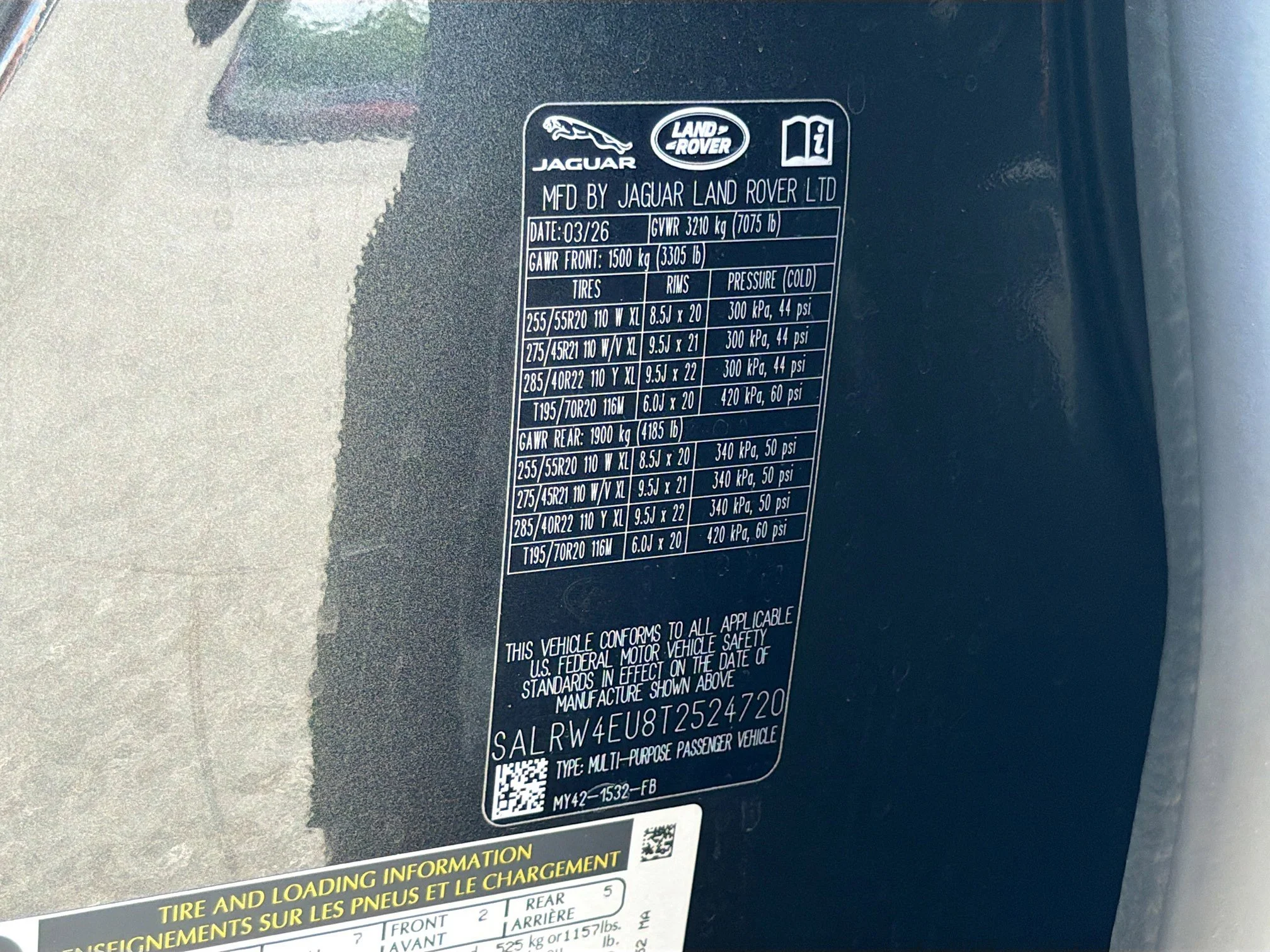 New 2026 Carpathian Grey Land Rover Tempest Edition image 44
