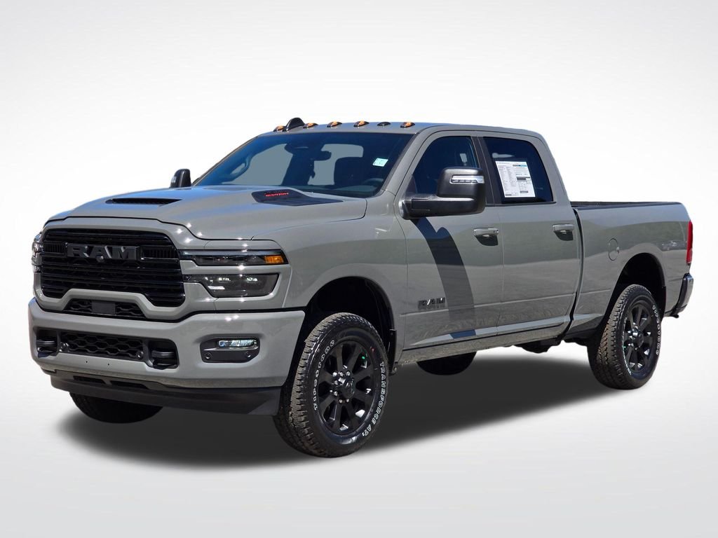 New 2026 Ceramic Gray Clear-Coat Exterior Paint RAM Laramie image 2
