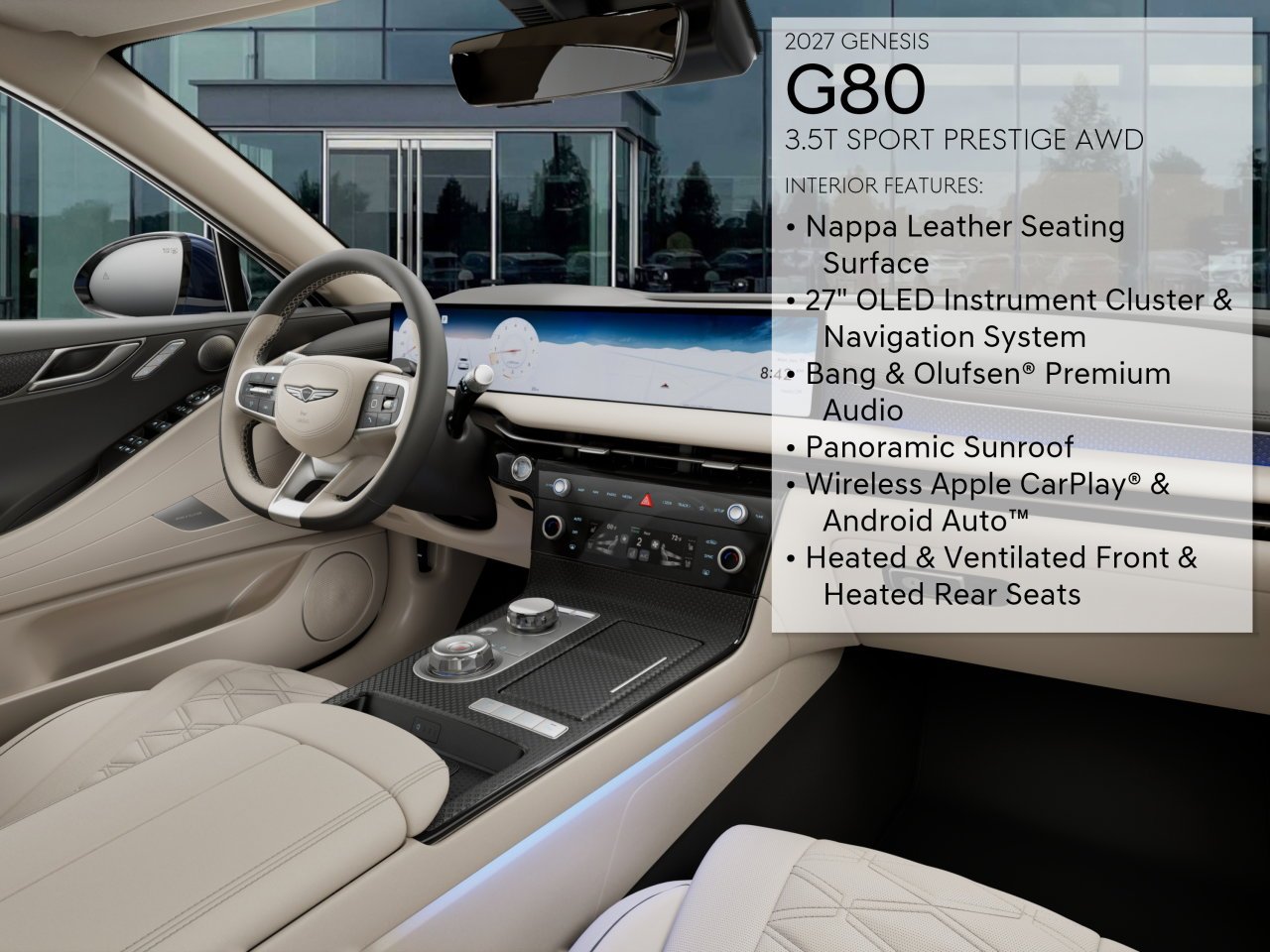 New 2027  Genesis 3.5T SPORT PRESTIGE image 17