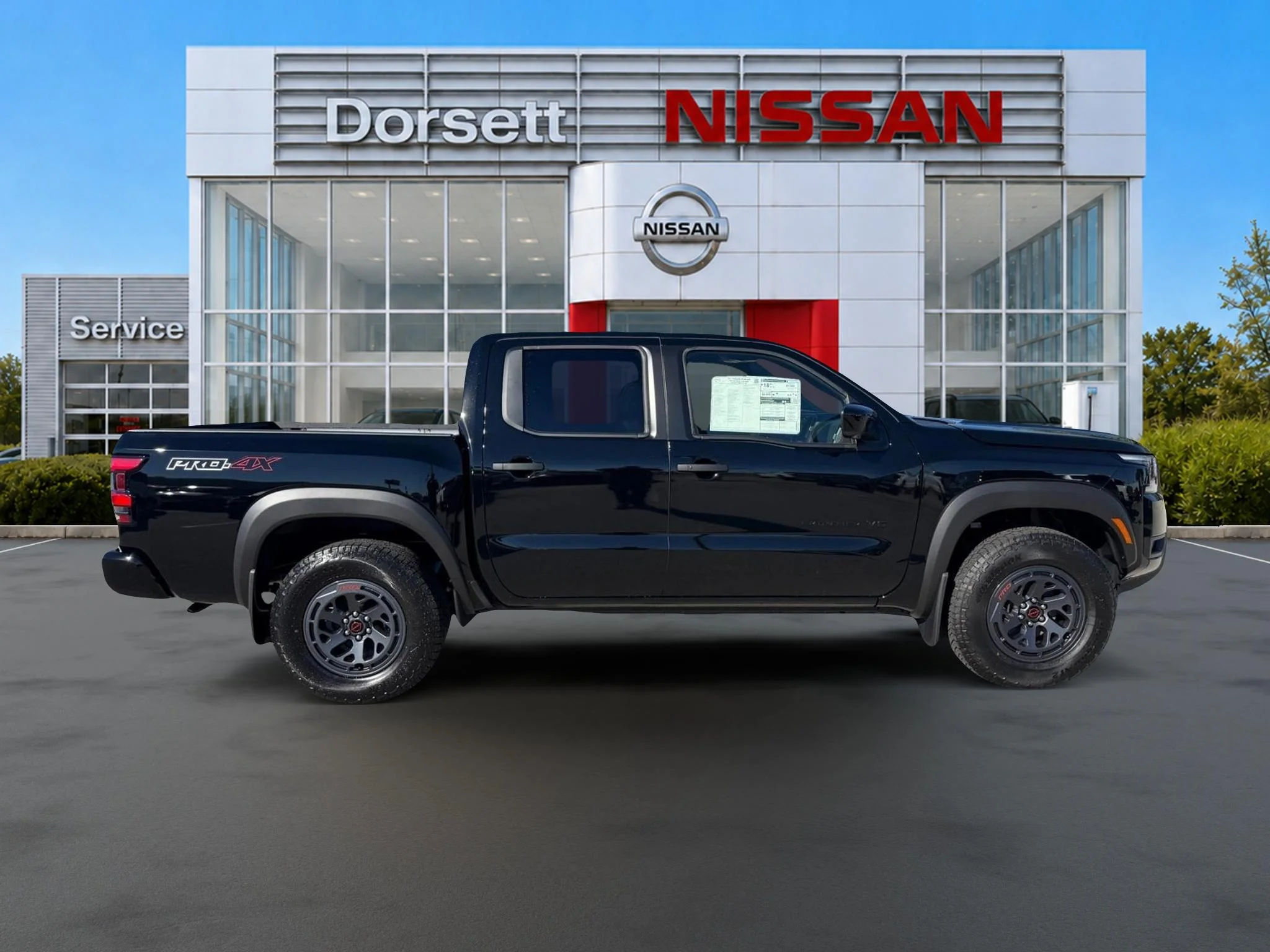 New 2027 Super Black Nissan Crew Cab PRO-4X® image 7