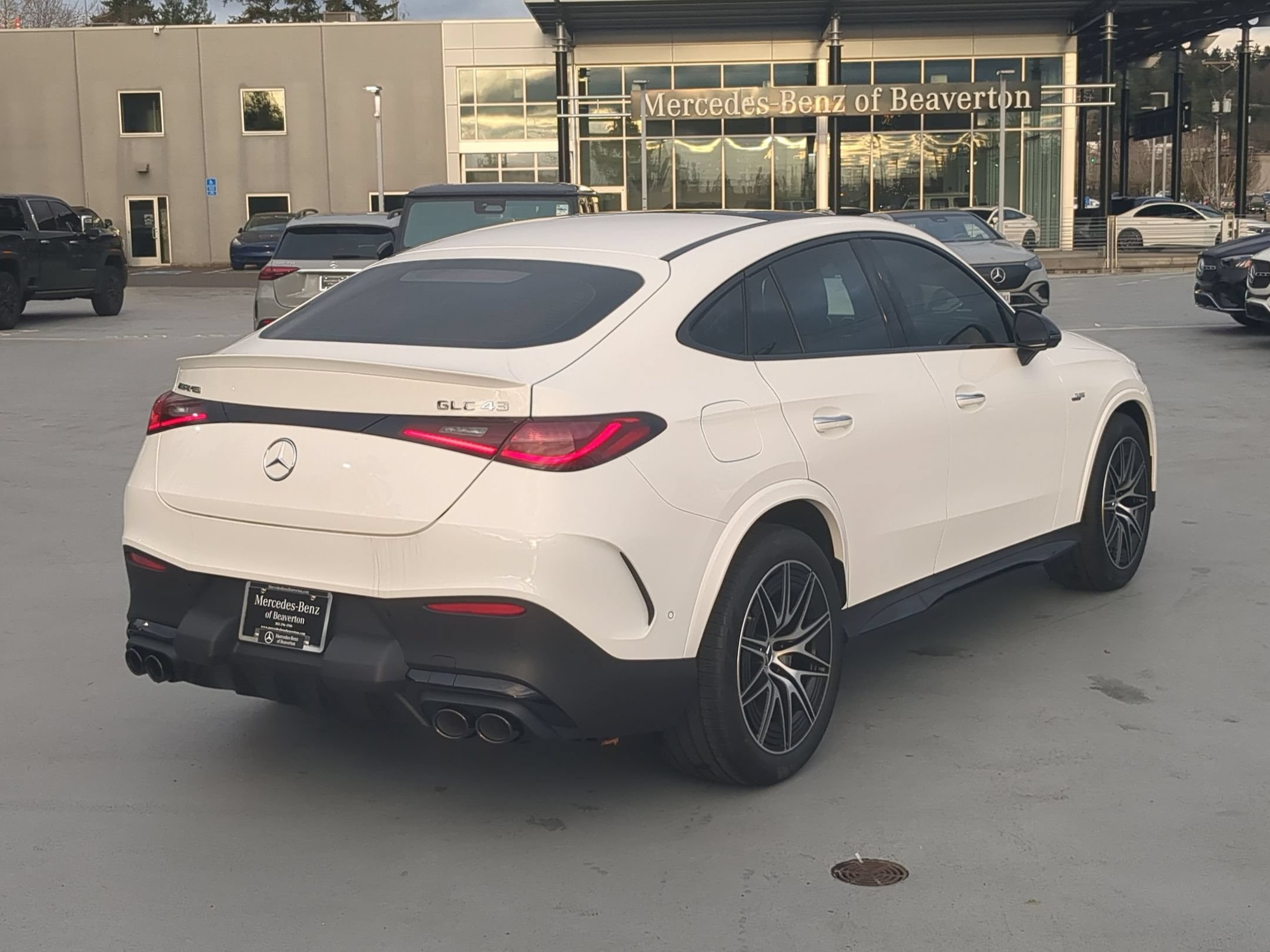 New 2026 Polar White Mercedes-Benz AMG® GLC 43 4MATIC Coupe image 45