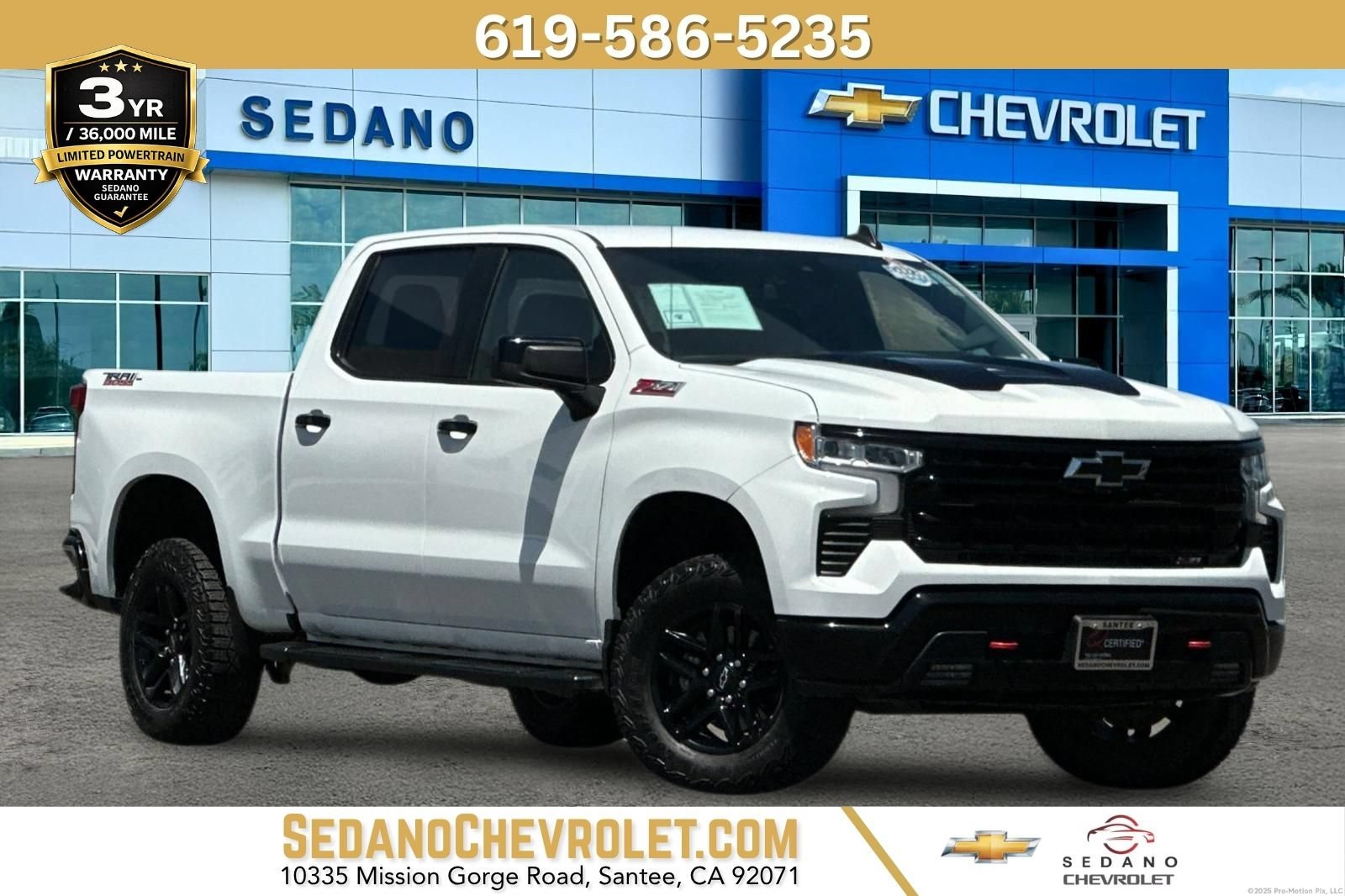 Used 2024 Summit White Chevrolet LT Trail Boss image 1