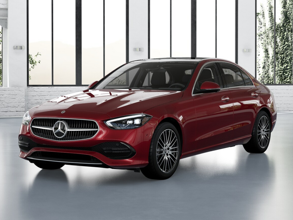 New 2026 MANUFAKTUR Patagonia Red Metallic Mercedes-Benz C 300 image 1