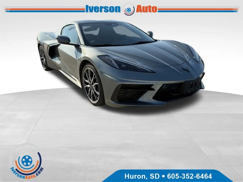 Used 2024 Gray Chevrolet Stingray image 1