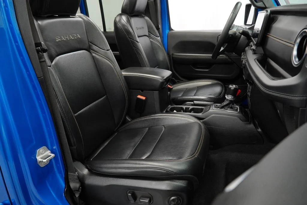 Used 2024 Blue Jeep Sahara 4xe image 52