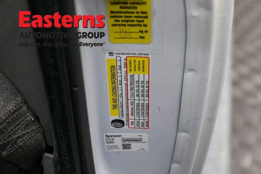 Used 2020 White Chevrolet Work Van image 32