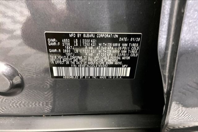 Used 2020 Gray Subaru Limited image 18