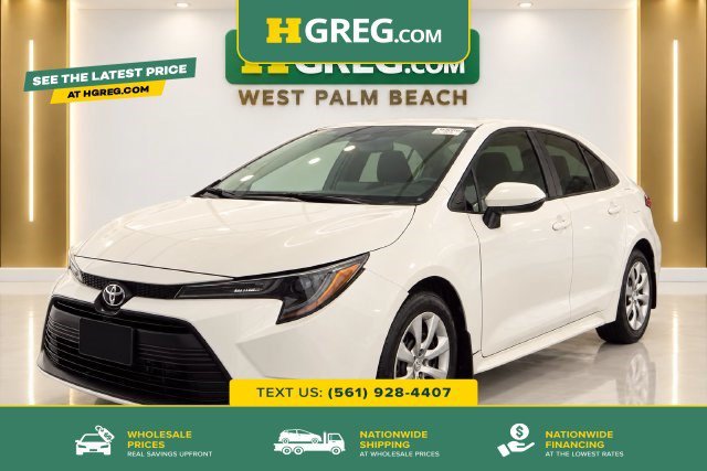 Used 2025 Ice Cap Toyota LE image 1