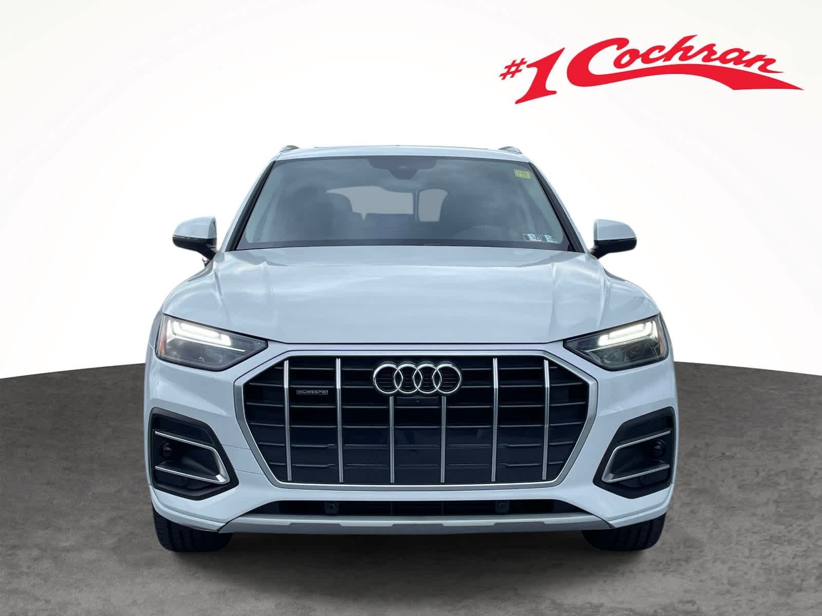 Used 2021 Glacier White Metallic Audi Premium Plus image 17