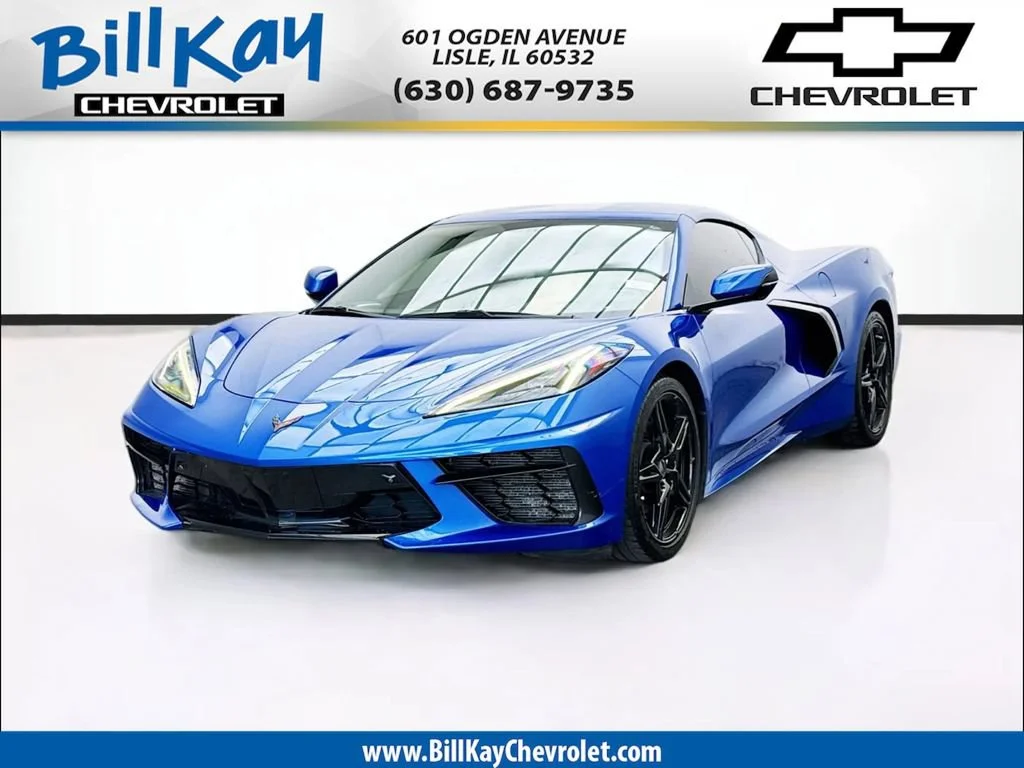 Certified Used 2022 Rapid Blue Chevrolet 3LT image 1