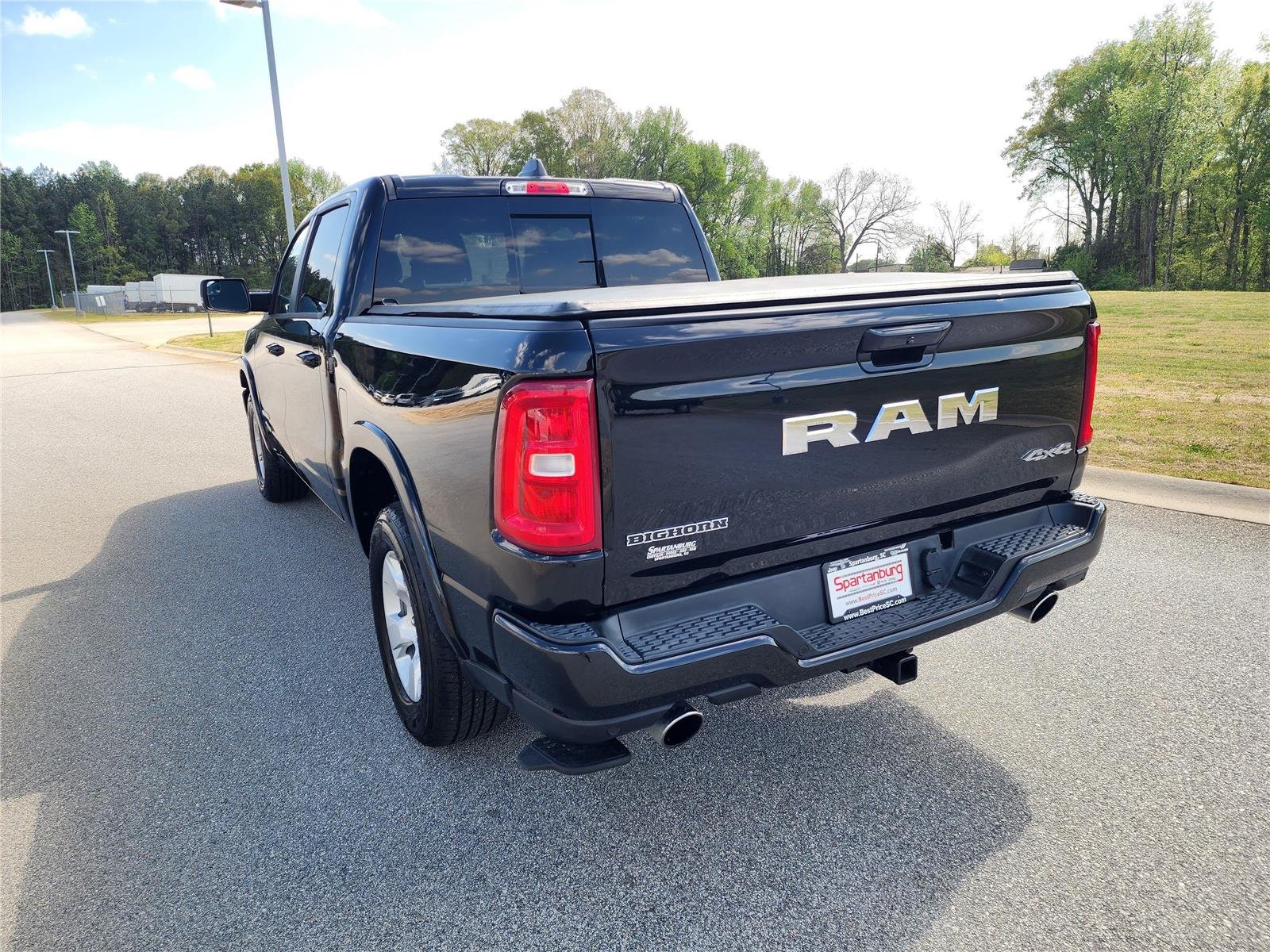 Used 2025 Diamond Black Crystal Pearlcoat Ram Big Horn image 4