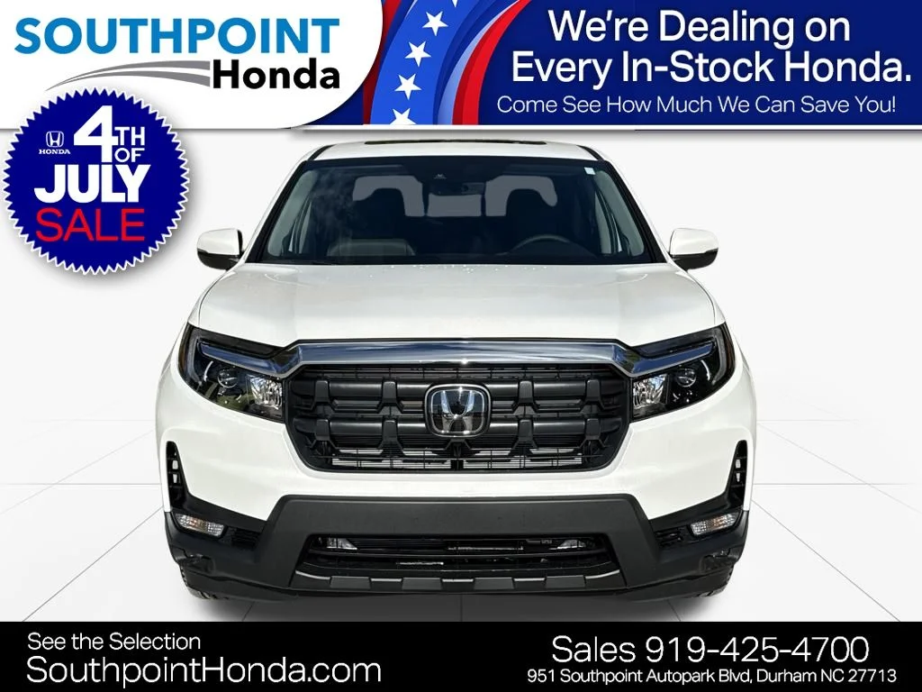 New 2026 Platinum White Pearl Honda RTL image 2