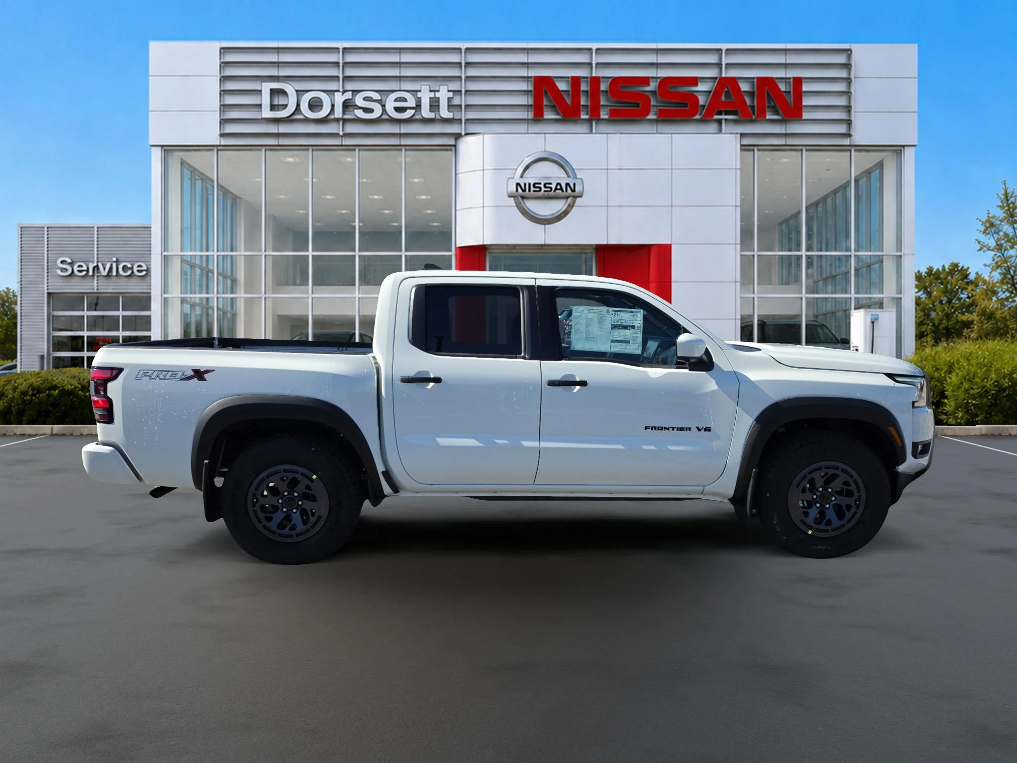 New 2027 Glacier White Nissan Crew Cab PRO-X® image 7