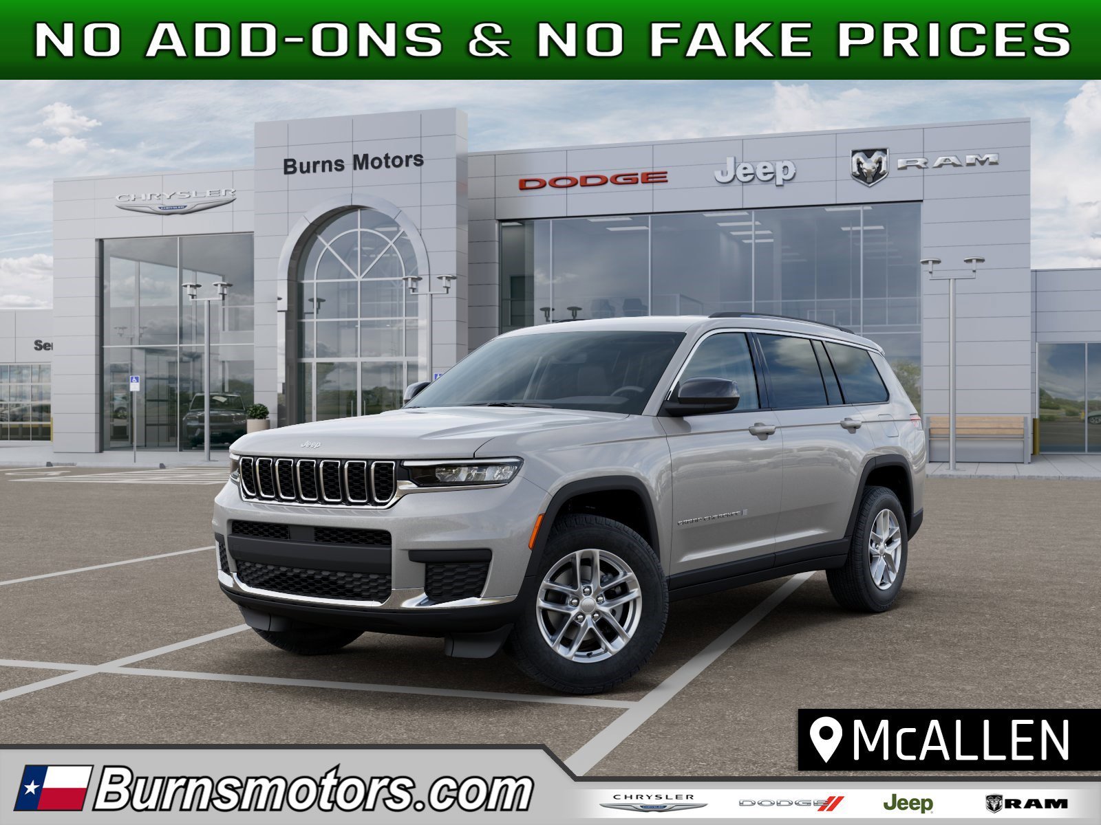New 2026 Silver Zynith Exterior Paint Jeep Laredo image 1