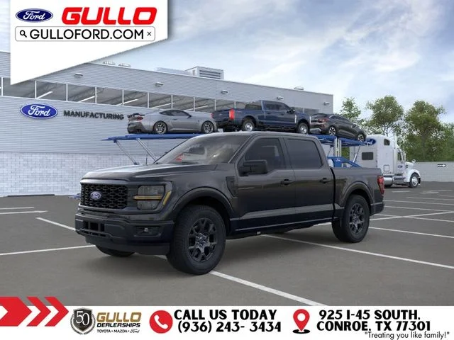 New 2026 Agate Black Metallic Ford STX image 1