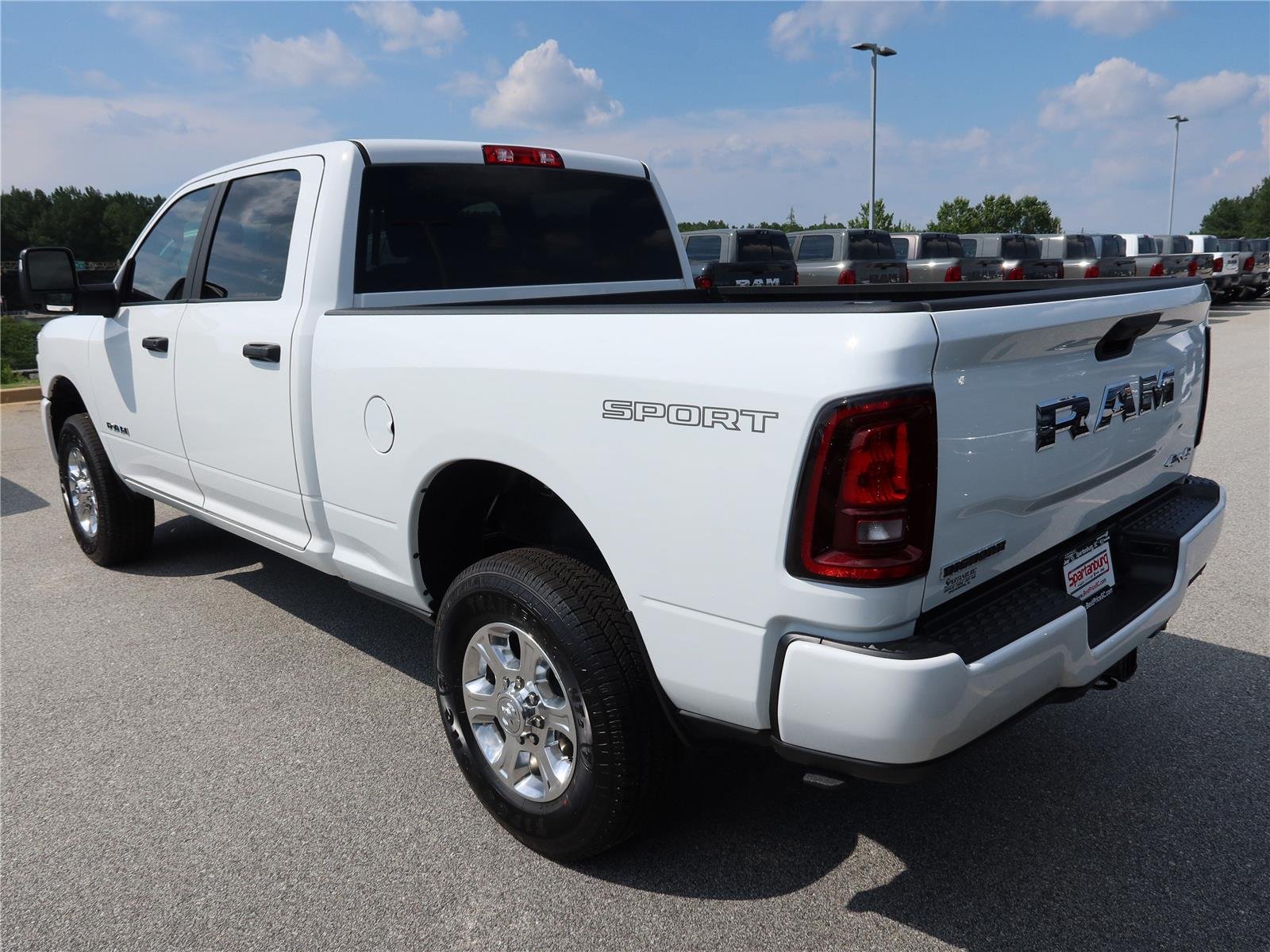 New 2026 Bright White Clearcoat RAM Big Horn image 4