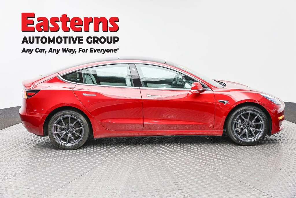 Used 2019 Red Tesla Standard image 4
