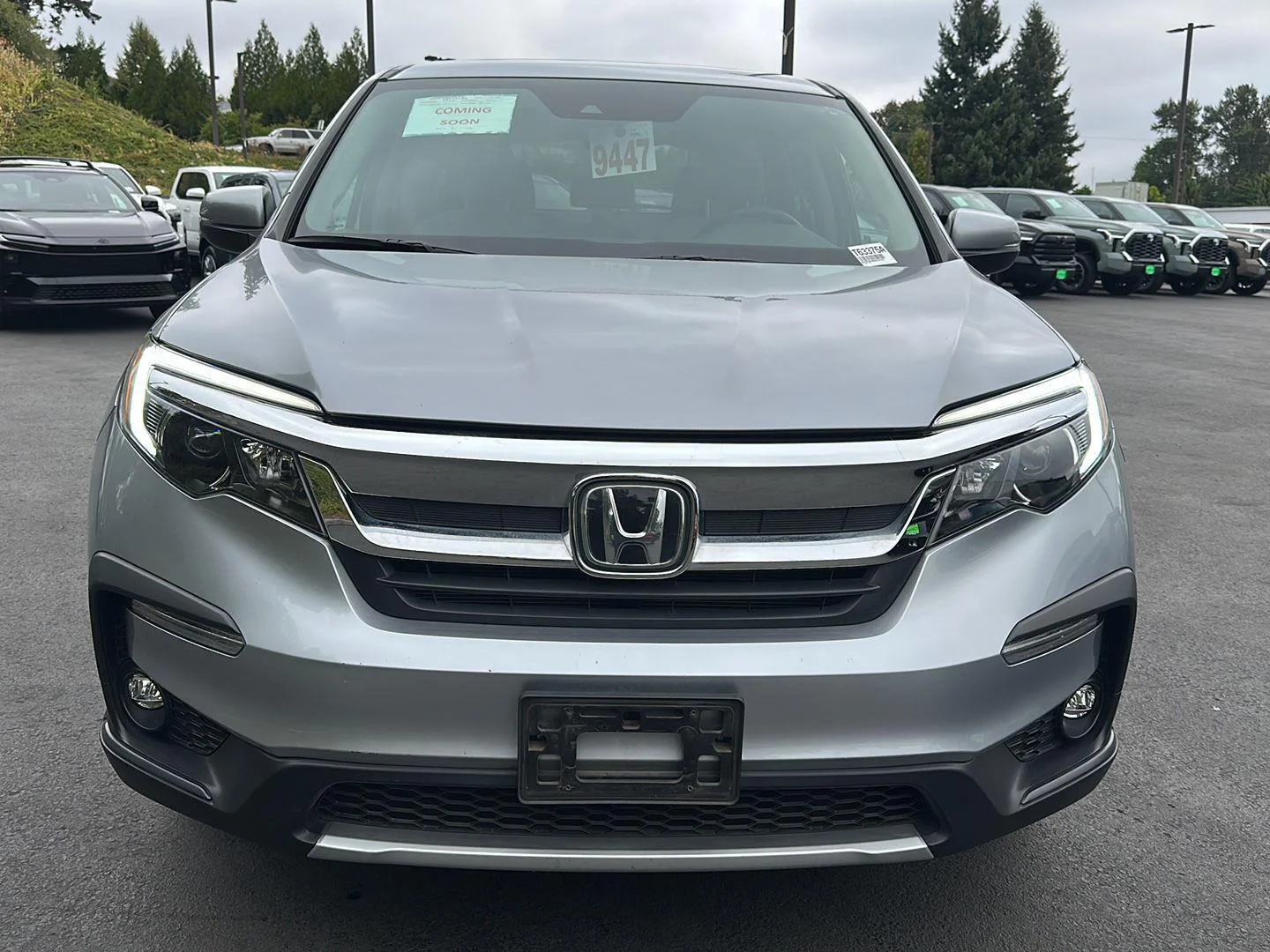 Used 2019 Lunar Silver Metallic Honda EX image 5