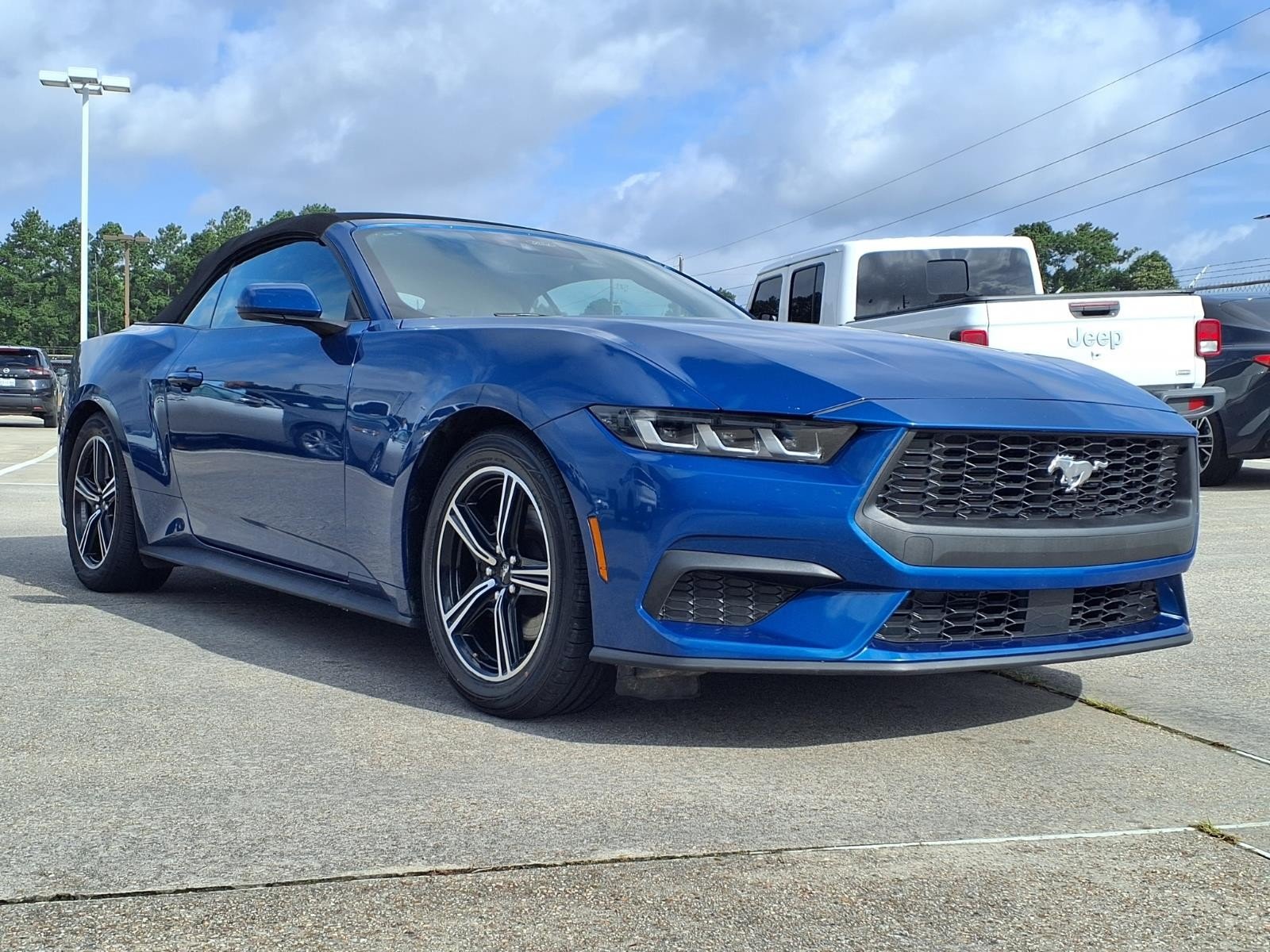 2024 Ford Mustang EcoBoost Blue at Davis Chevrolet