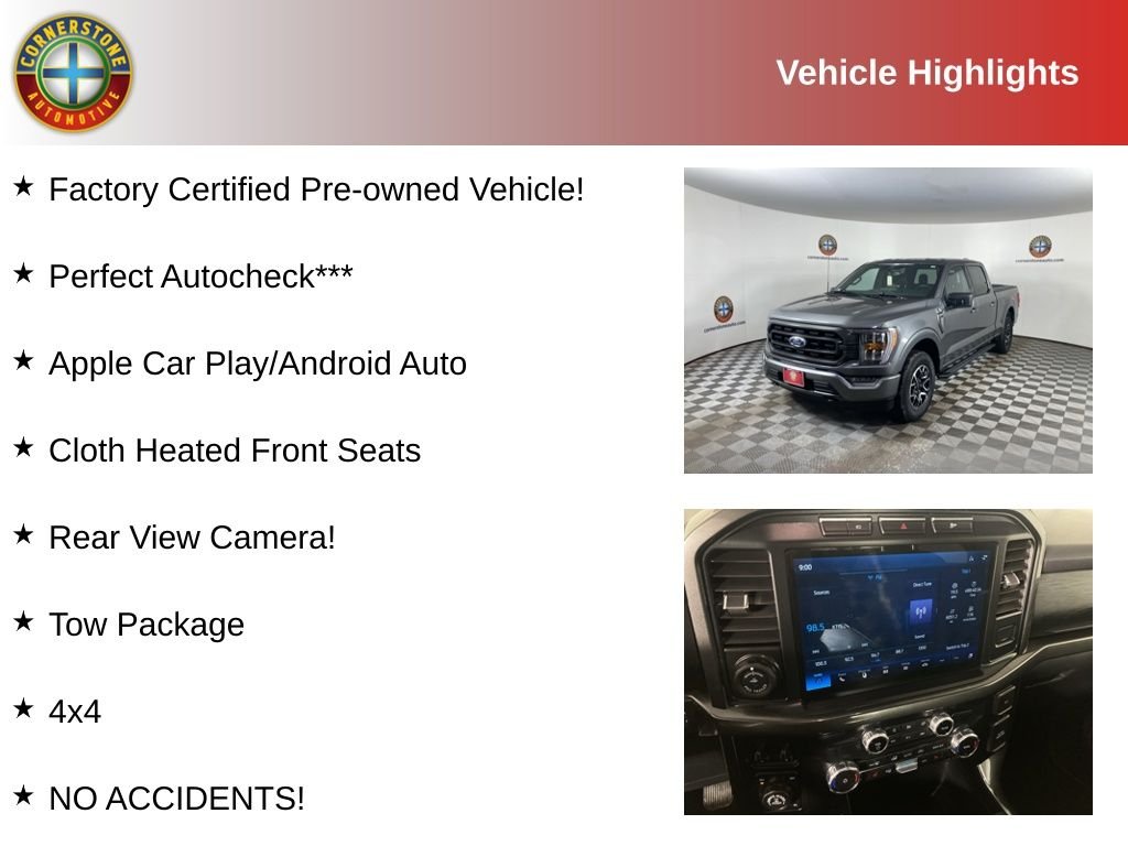 Certified 2022 Ford F-150 XLT with VIN 1FTFW1E88NKF02716 for sale in Elk River, Minnesota