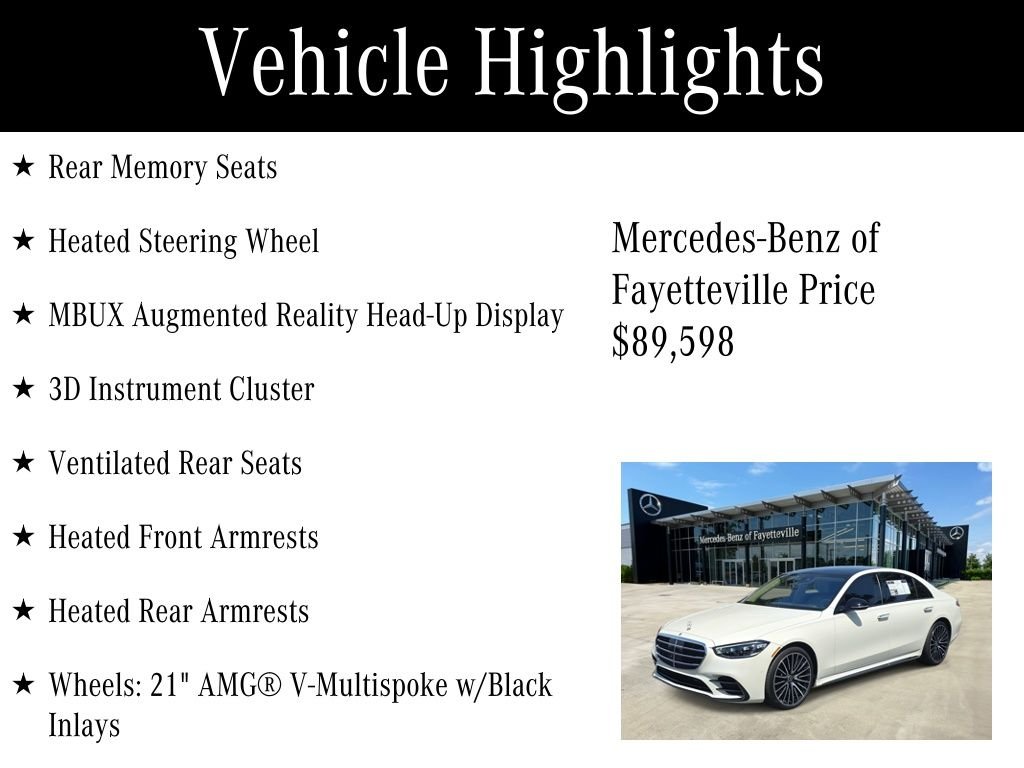 Certified Used 2023 White Mercedes-Benz S 580 image 12