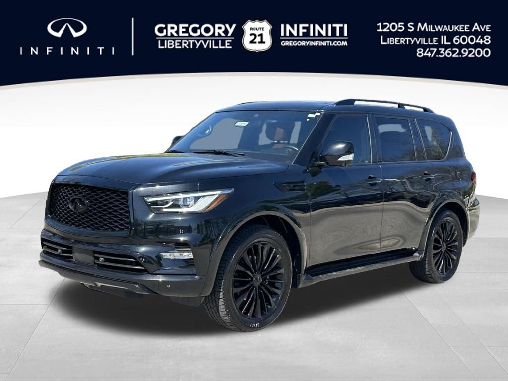 Used 2021 Black INFINITI Sensory image 1
