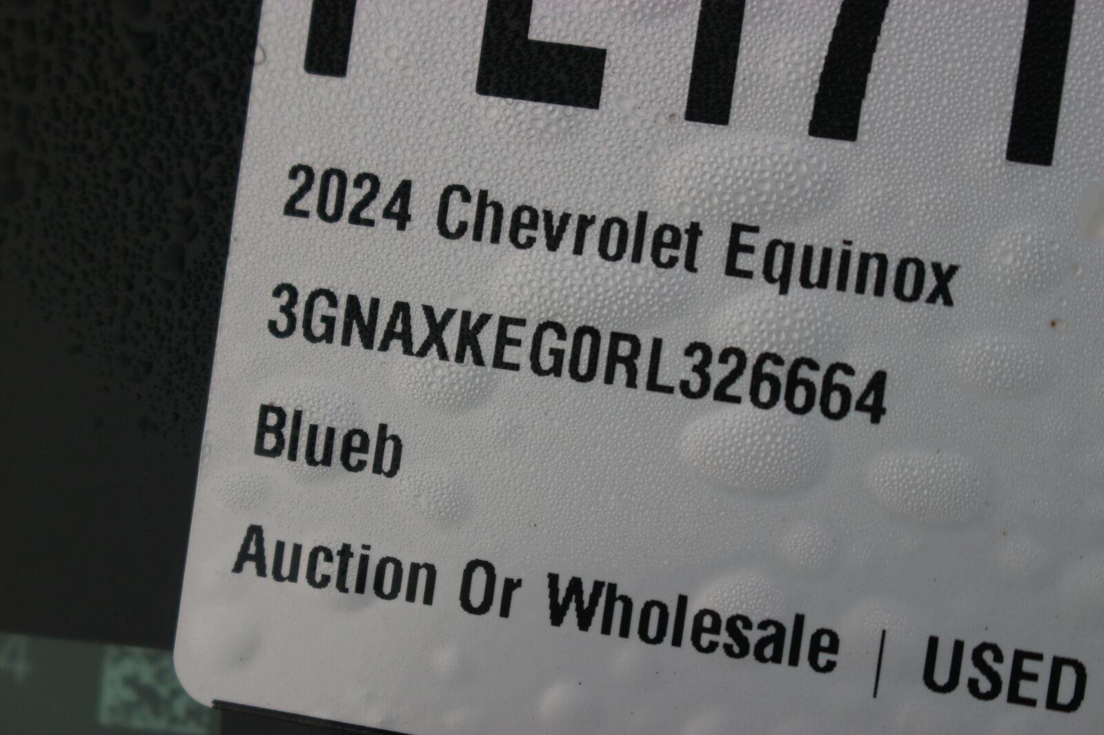 Used 2024 Lakeshore Blue Metallic Chevrolet LT image 37